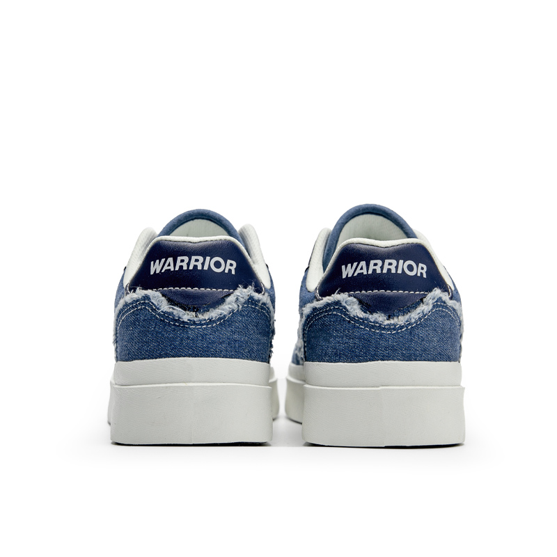 Кеды унисекс Warrior WXY-F401T02 темно-синие, 35 EU