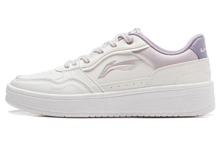 Кеды женские LiNing AGCT474-2 бело-фиолетовые, 35.5 EU