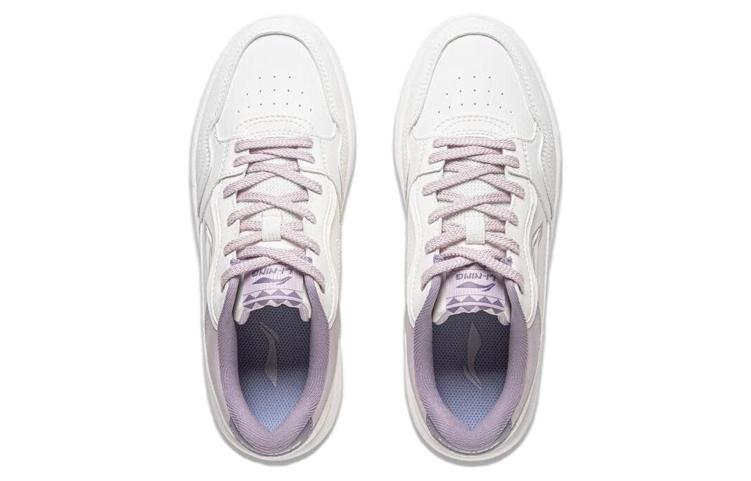 Кеды женские LiNing AGCT474-2 бело-фиолетовые, 35.5 EU