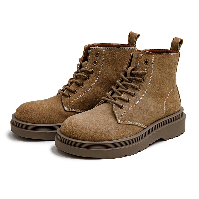 Резиновые ботинки мужские MADEN Short Martin Boot коричневые, 44 EU