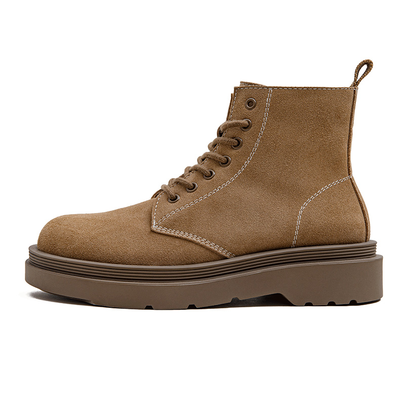 Резиновые ботинки мужские MADEN Short Martin Boot коричневые, 44 EU