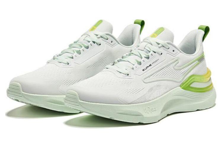 Кроссовки мужские Erke Pegasus 2.0 белые и зелёные, 44 EU