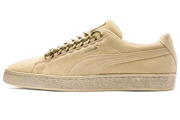 Кеды унисекс PUMA Suede Classic X Chain желтые