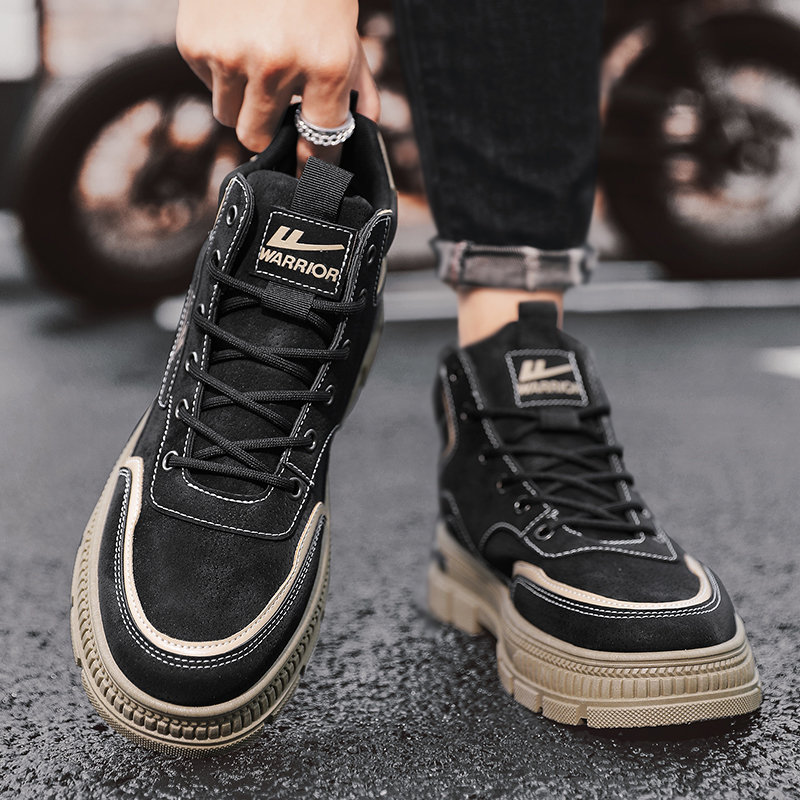 Ботинки мужские Warrior Martin черные, 39 EU