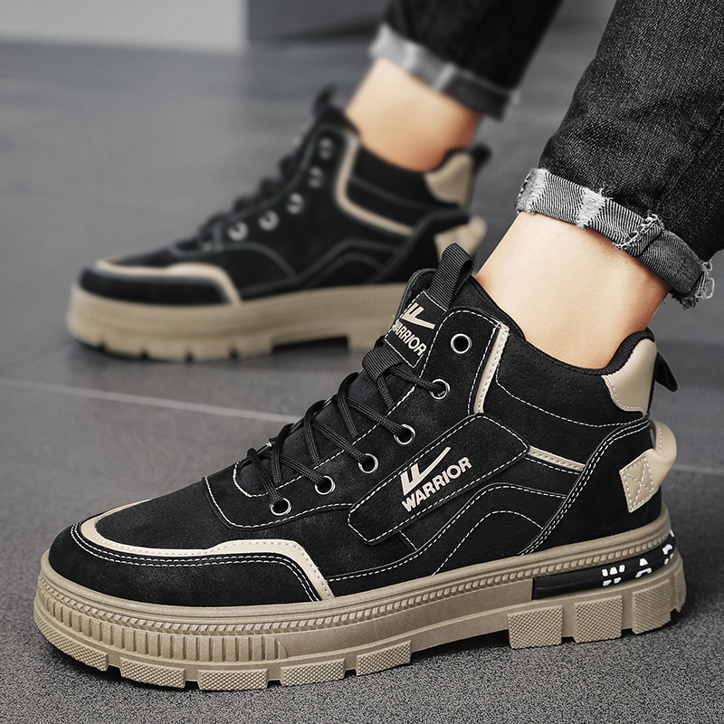 Ботинки мужские Warrior Martin черные, 39 EU