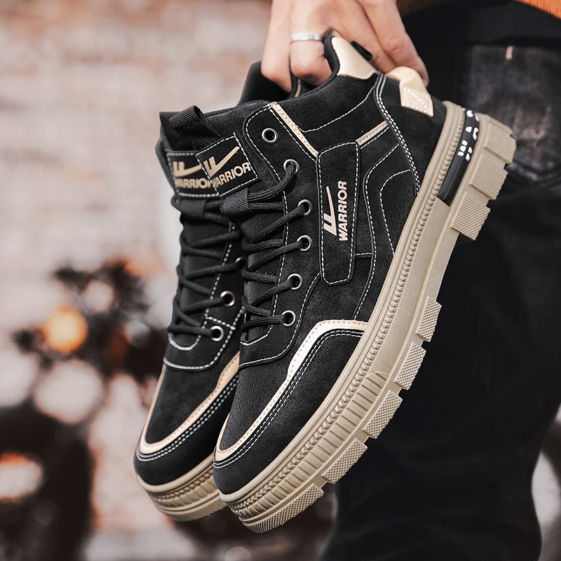 Ботинки мужские Warrior Martin черные, 39 EU