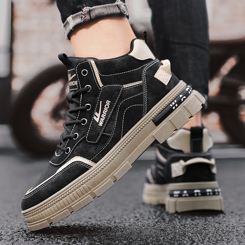 Ботинки мужские Warrior Martin черные, 39 EU