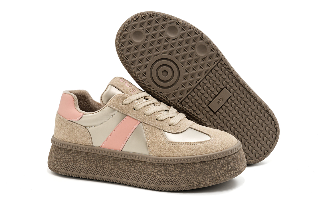 Кроссовки женские EBLAN EQ134749M73 бежевые, 36 EU