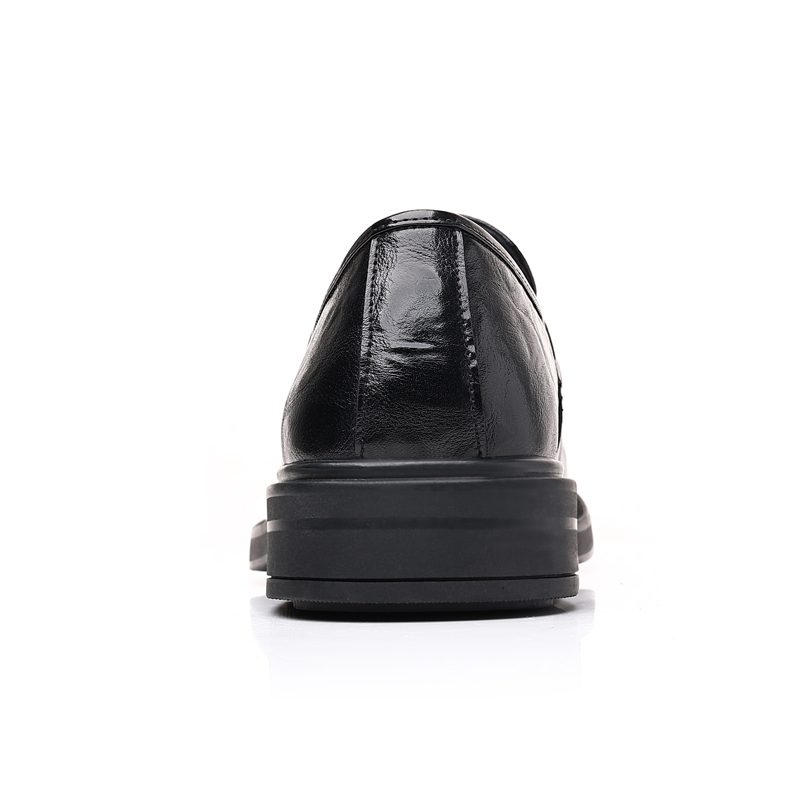 Лоферы мужские EGCHI CPZ98001 черные, 38 EU