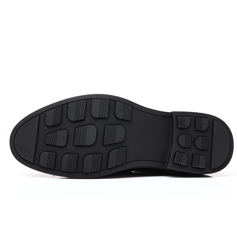 Лоферы мужские EGCHI CPZ98001 черные, 38 EU