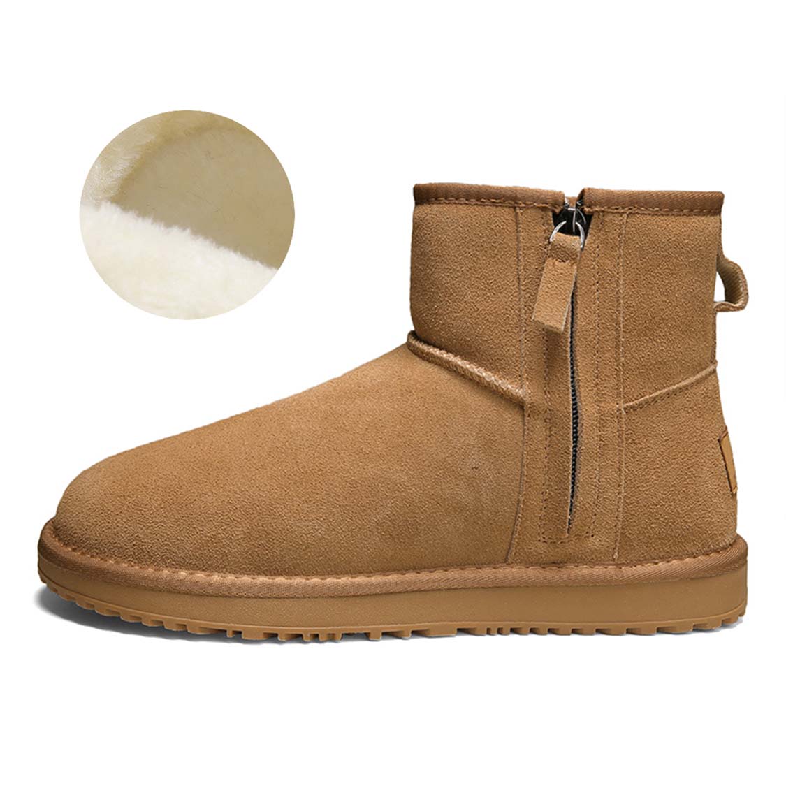 Угги мужские RBV RBV231129YGSP-DK08 серые, 41 EU