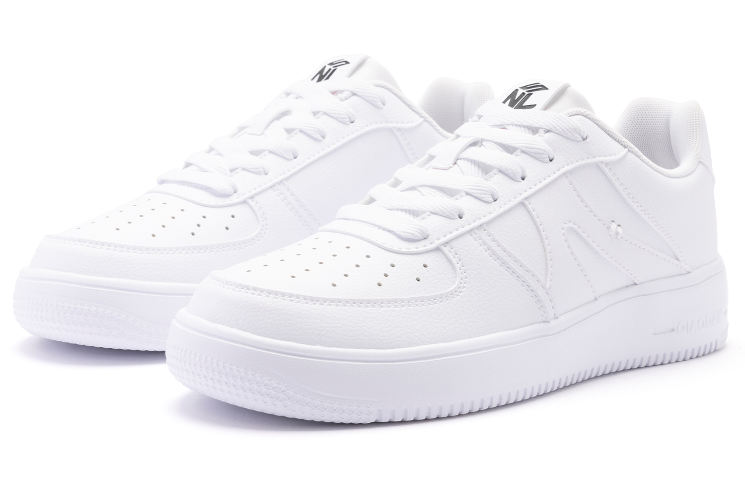 Кеды мужские QIAODAN Coverage белые, 42.5 EU