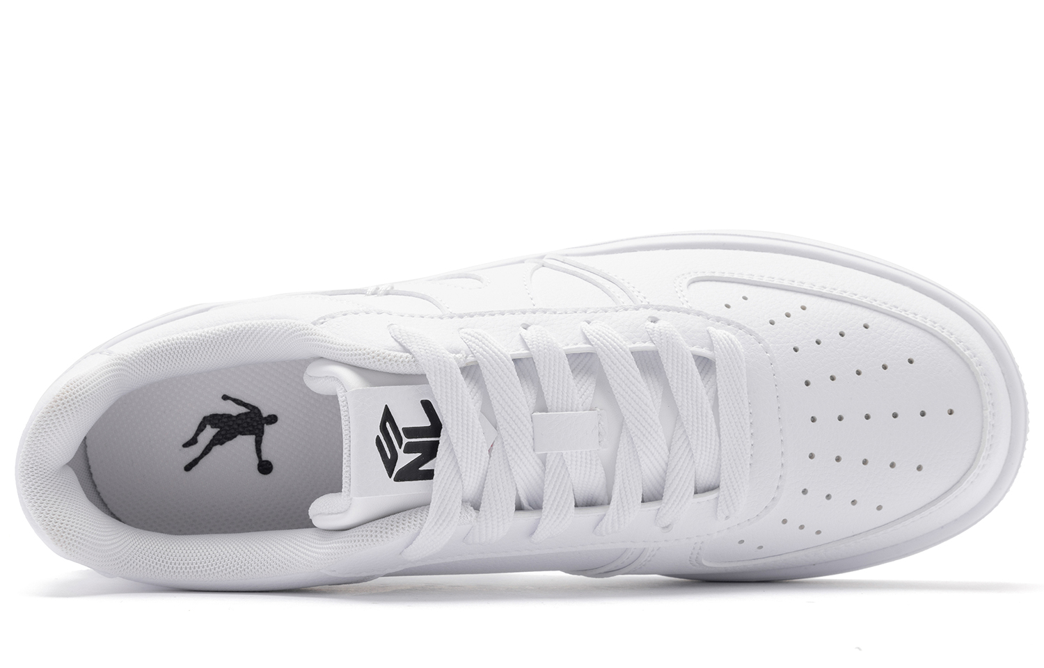 Кеды мужские QIAODAN Coverage белые, 42.5 EU