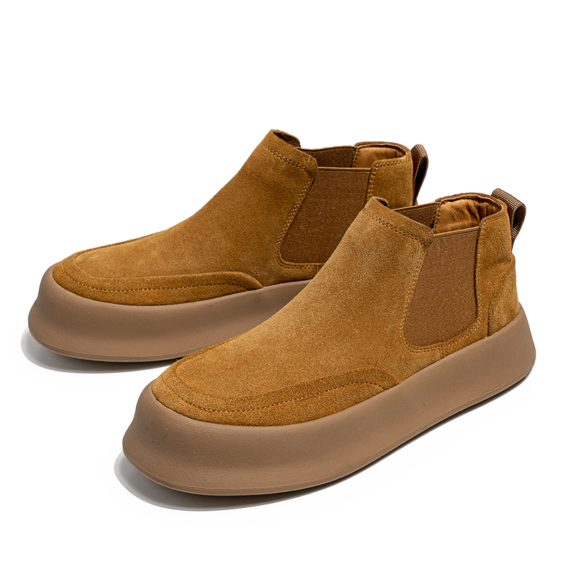 Челси-ботинки мужские WEISHIBANGWEI WSMB3173 черные, 43 EU