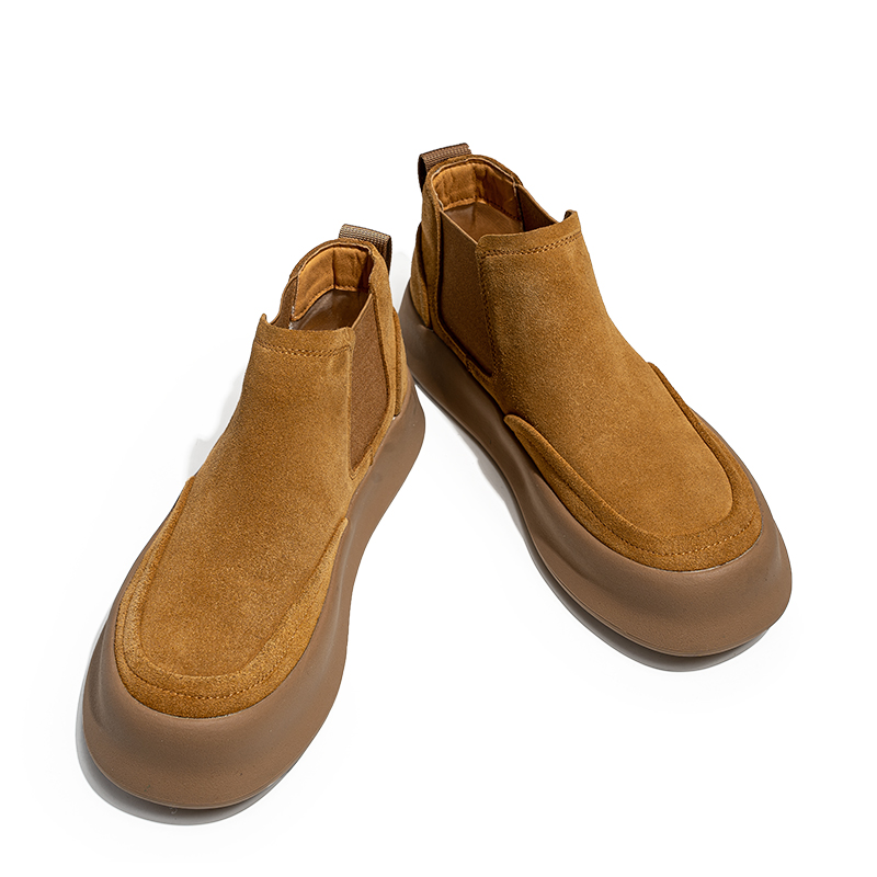 Челси-ботинки мужские WEISHIBANGWEI WSMB3173 черные, 43 EU