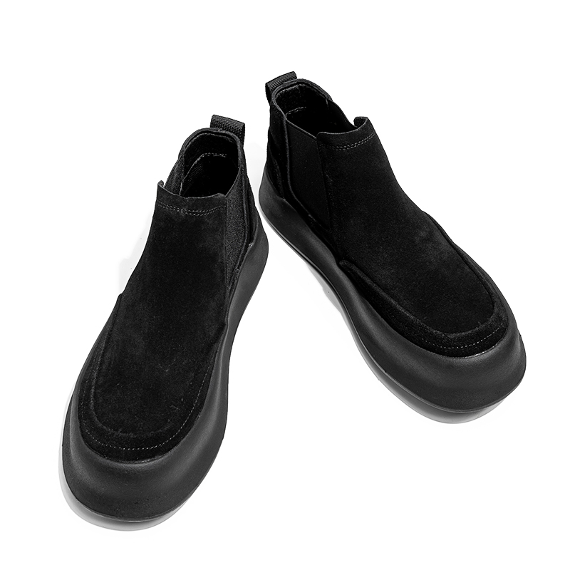 Челси-ботинки мужские WEISHIBANGWEI WSMB3173 черные, 43 EU