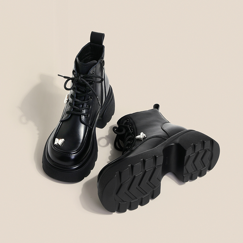 Ботинки женские Ouumeis Martin Boot khaki, 35 EU