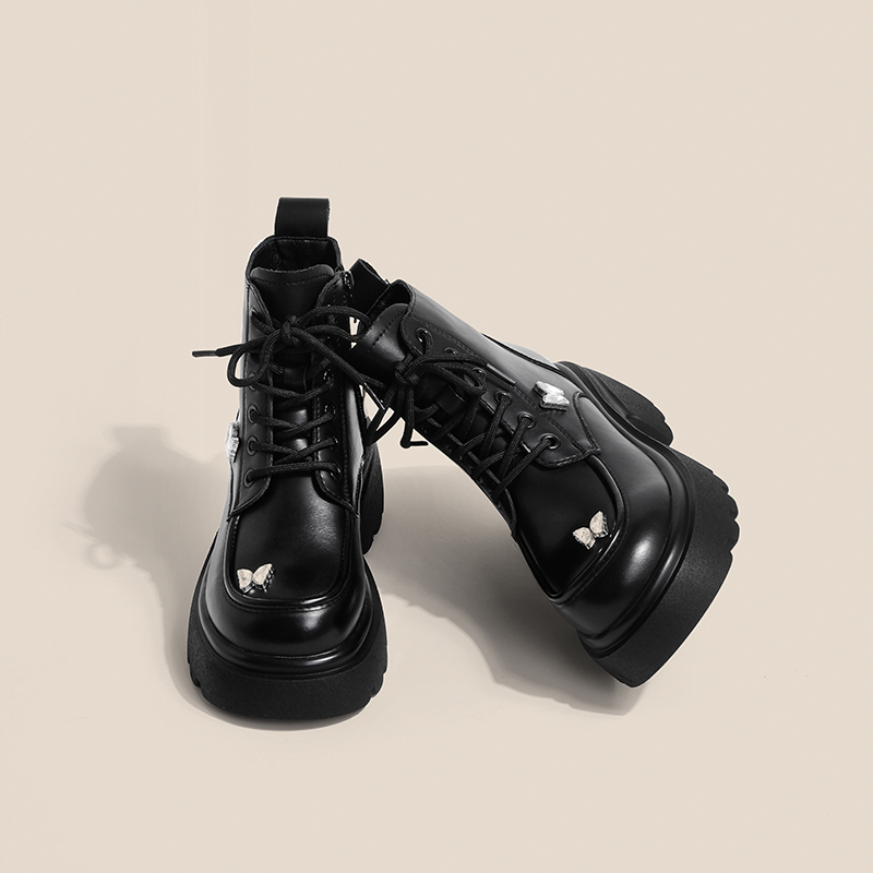 Ботинки женские Ouumeis Martin Boot khaki, 35 EU