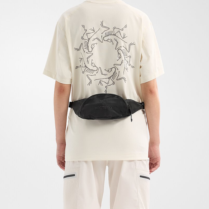 Поясная сумка мужская Arcteryx X000007806 черная