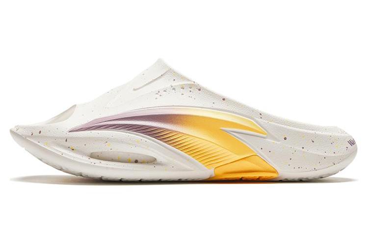 Шлепанцы мужские WASSUP x Anta бежево-жёлтые