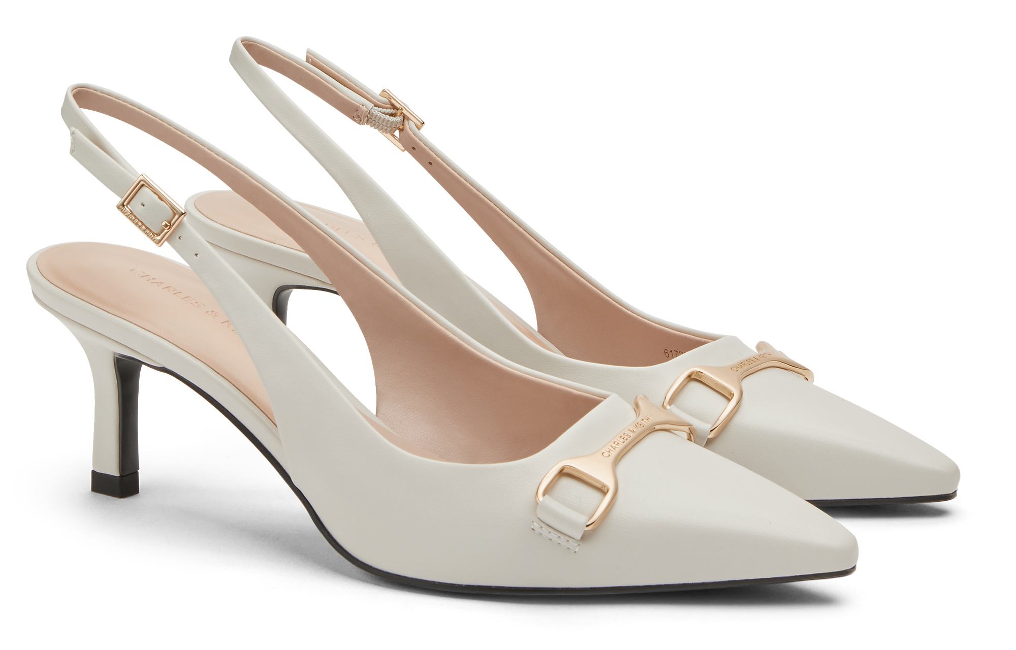 Сандалии женские CHARLES&KEITH CK1-61720178 черные, 36 EU