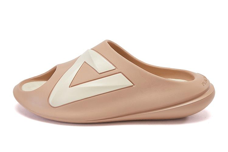 Шлепанцы унисекс PEAK DL410337 белый/хаки/умбра