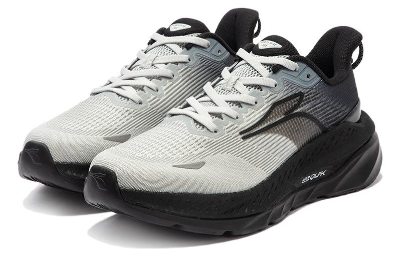 Спортивные кроссовки мужские 361° Red Flame 3 серо черные, 40 EU