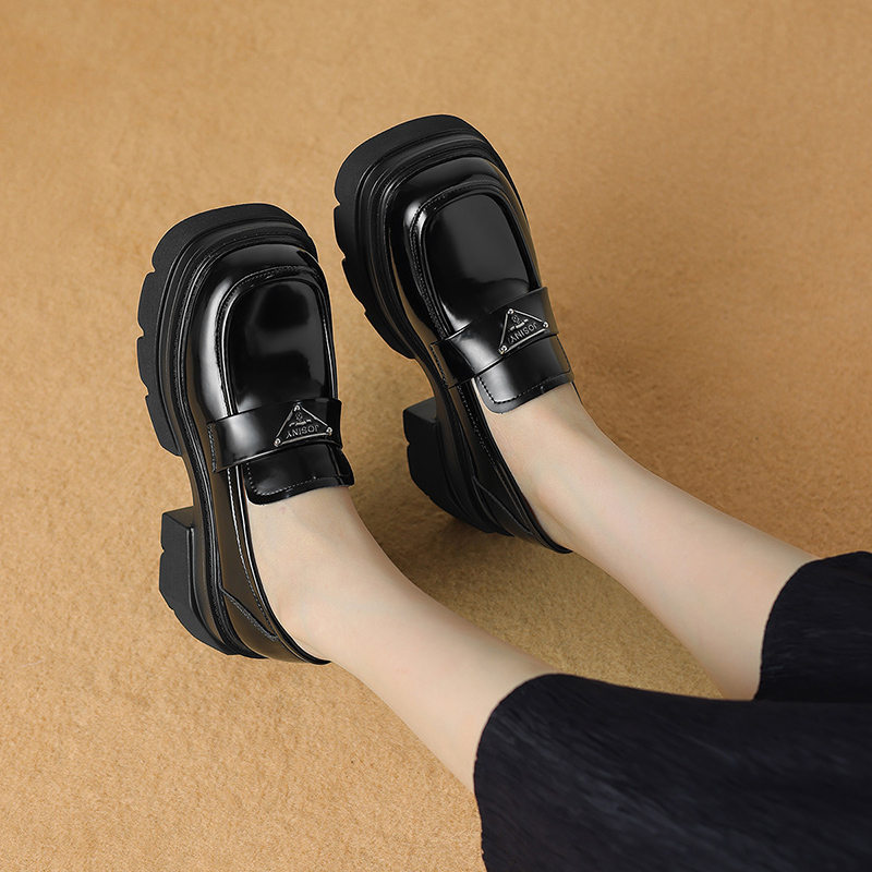 Лоферы женские JOSINY 302Q54383 черные, 35 EU