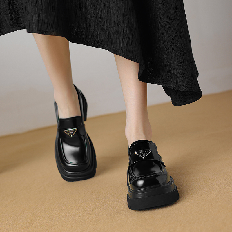 Лоферы женские JOSINY 302Q54383 черные, 35 EU