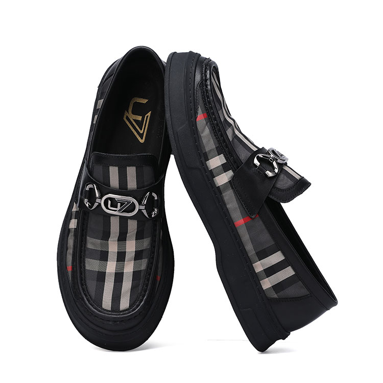 Лоферы мужские UM U7 черные, 41 EU