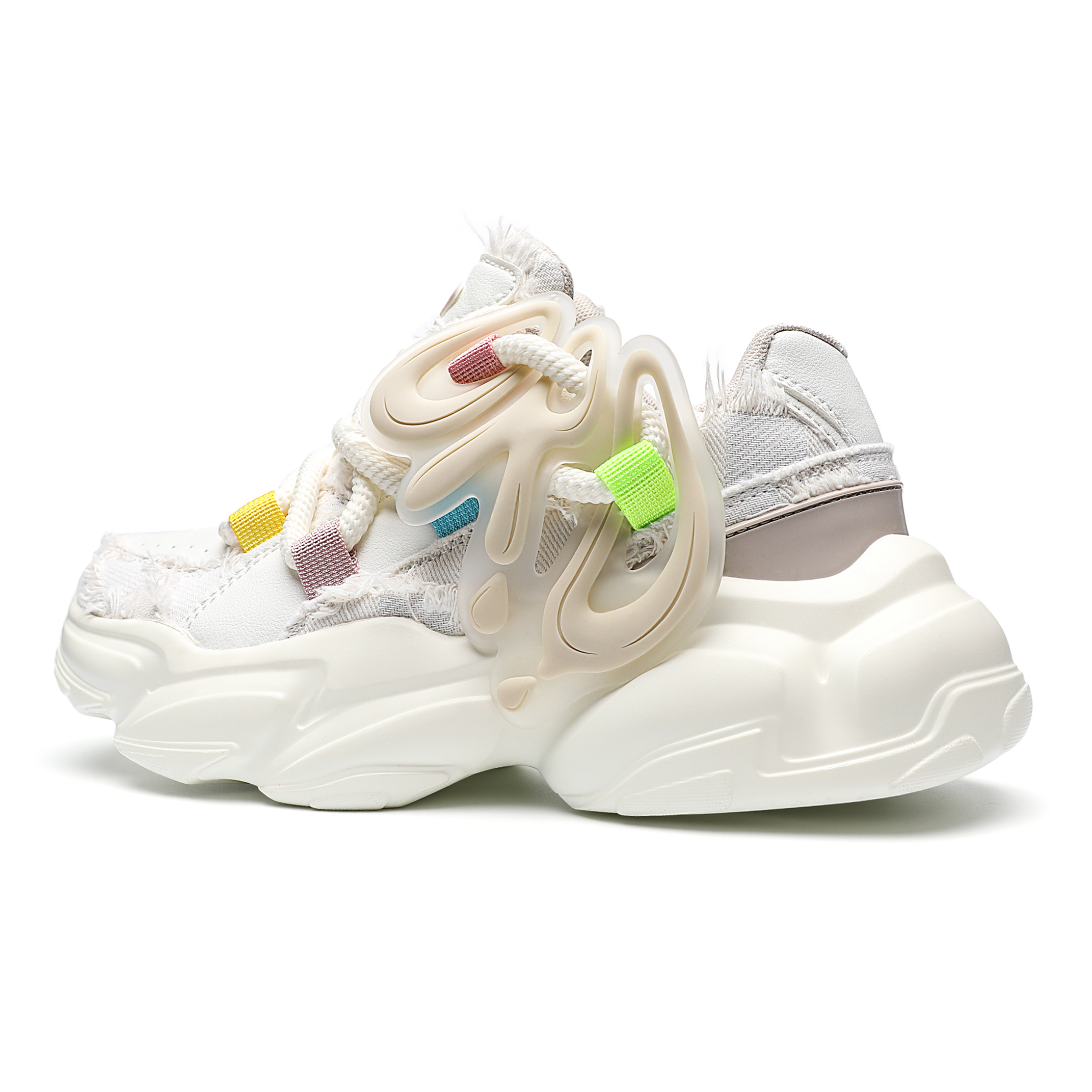 Кроссовки унисекс ORD-SGF506-M бежевые