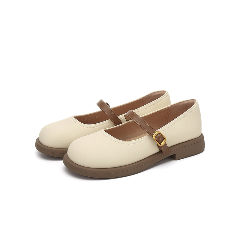 Туфли женские DAPHNE Mary Jane бежевые, 39 EU