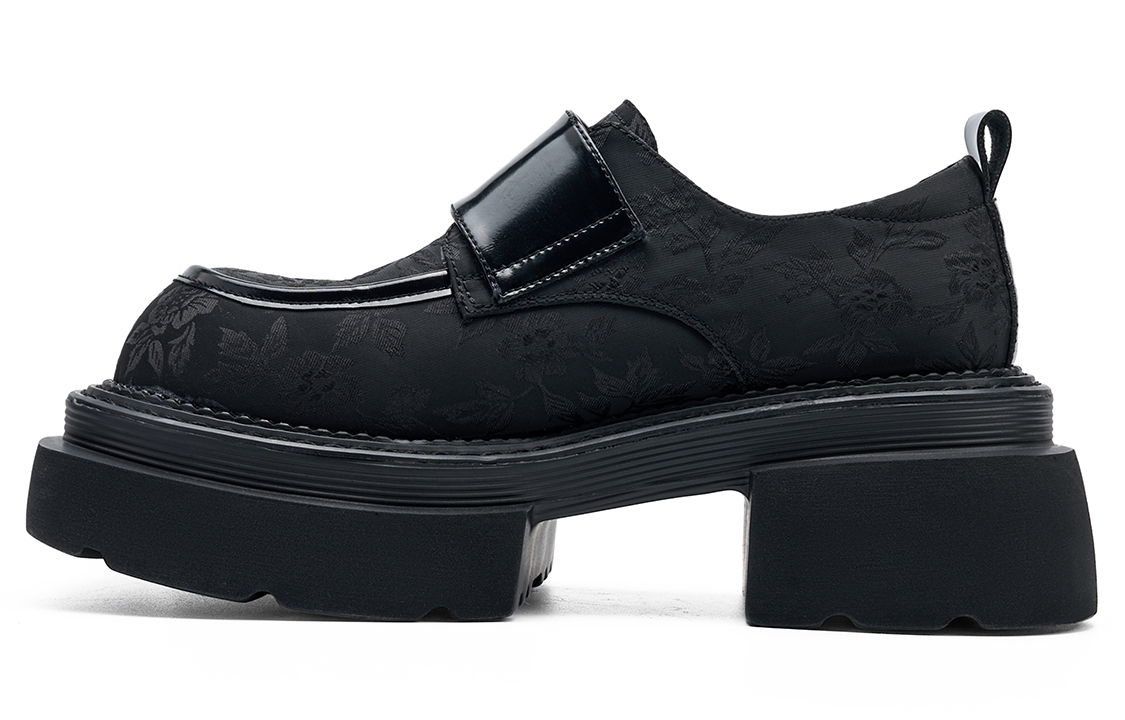 Лоферы женские EBLAN EF241235D01 черные, 35 EU