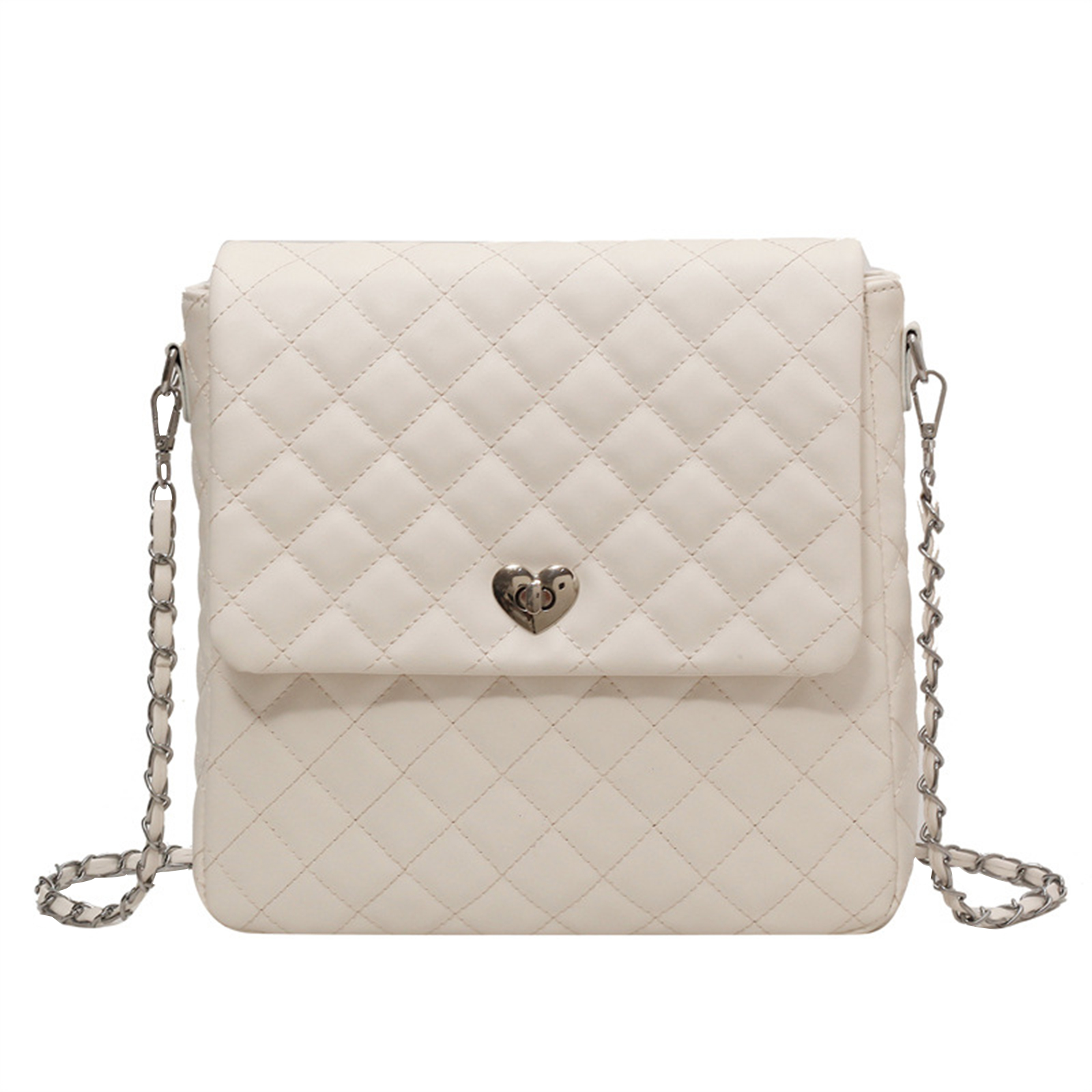 Сумка женская UNITE STAR Diamond Grid белая