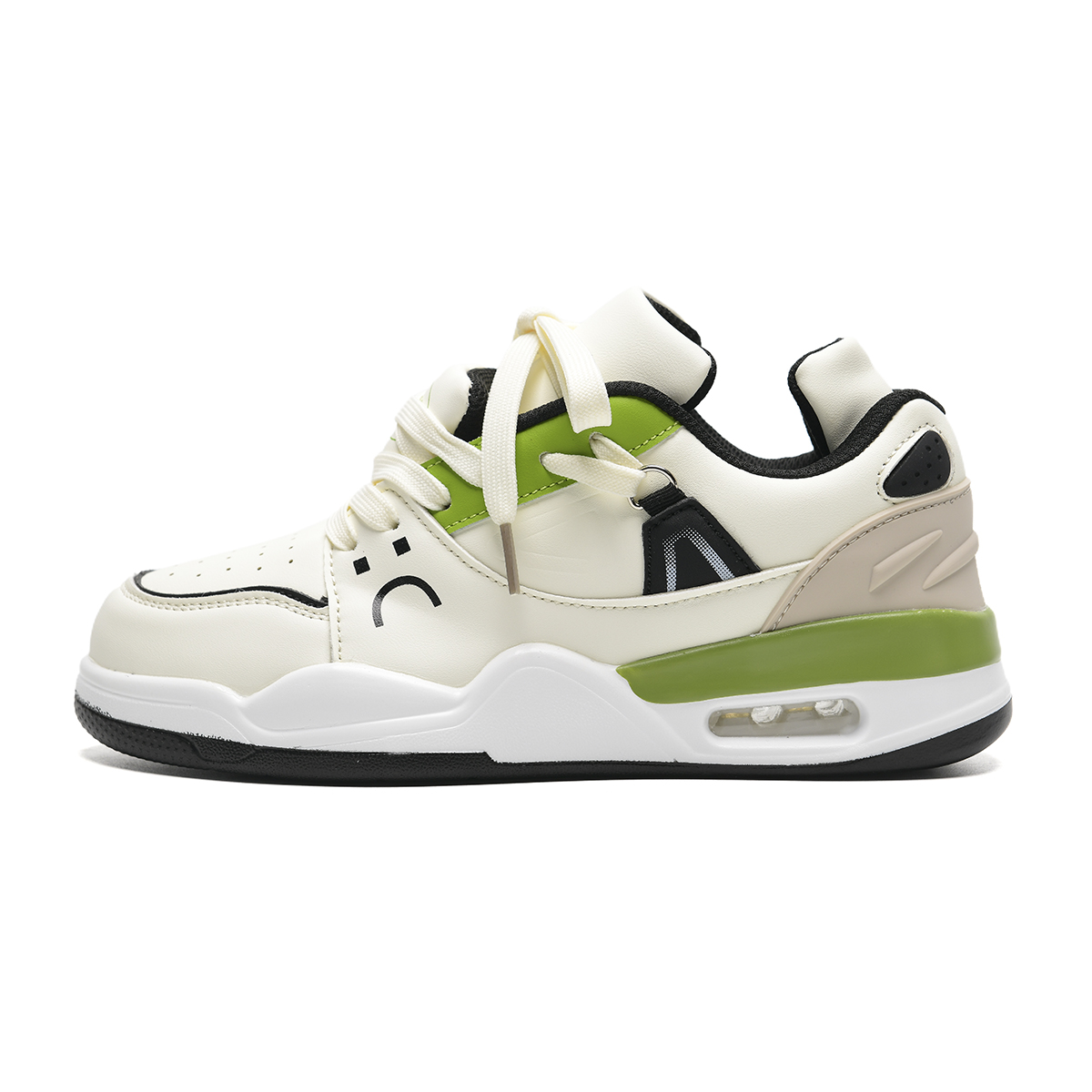 Кроссовки унисекс OAOQ белые, 40 EU