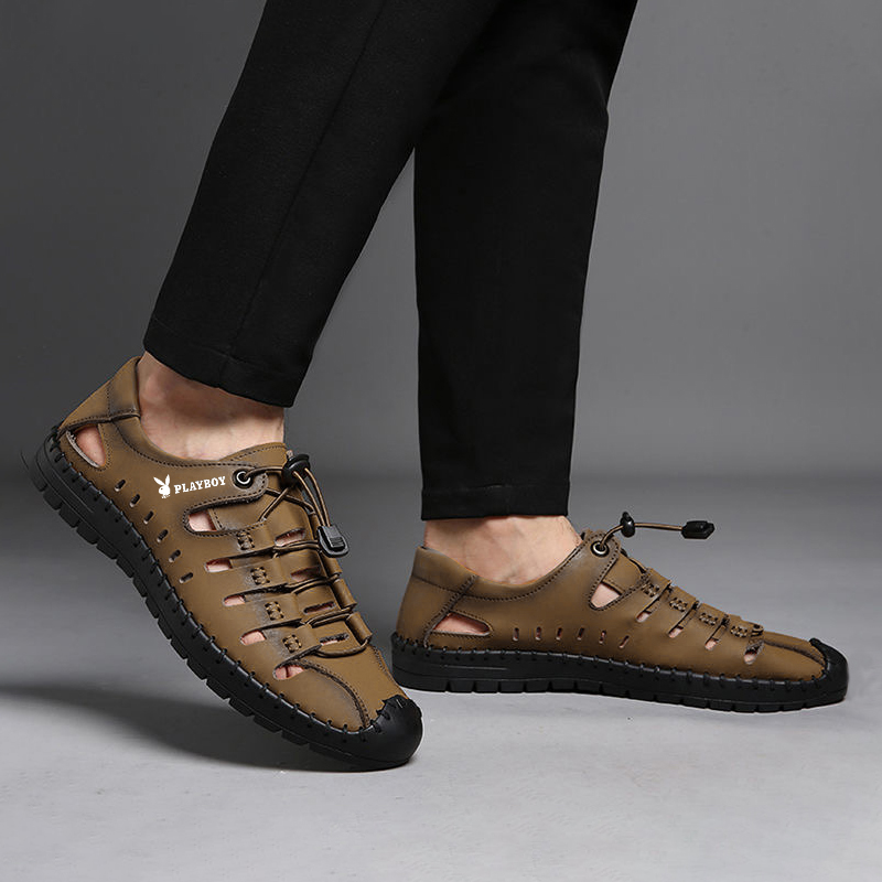 Сандалии мужские Playboy черные, 44 EU