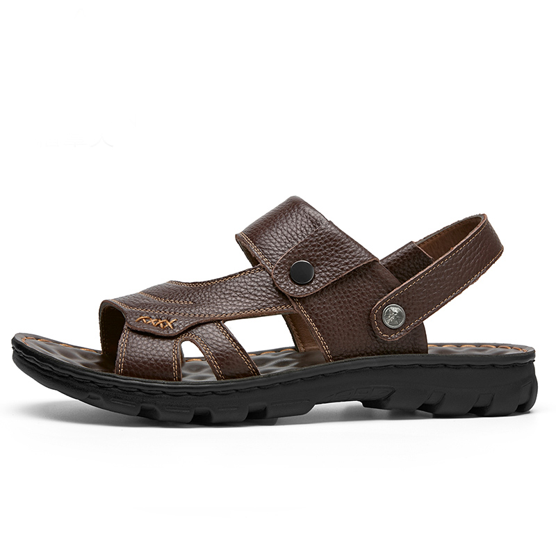 Сандалии мужские MEXICAN 119D10322V черно-коричневые, 40 EU