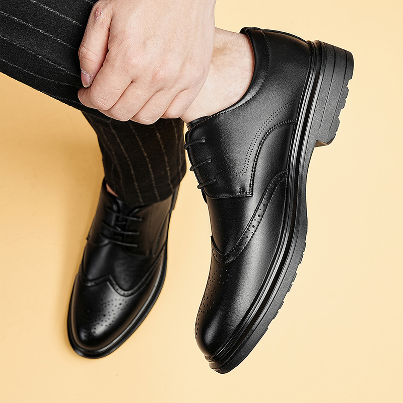 Туфли мужские WARRIOR WXP(WZ)-1638 черные, 41 EU