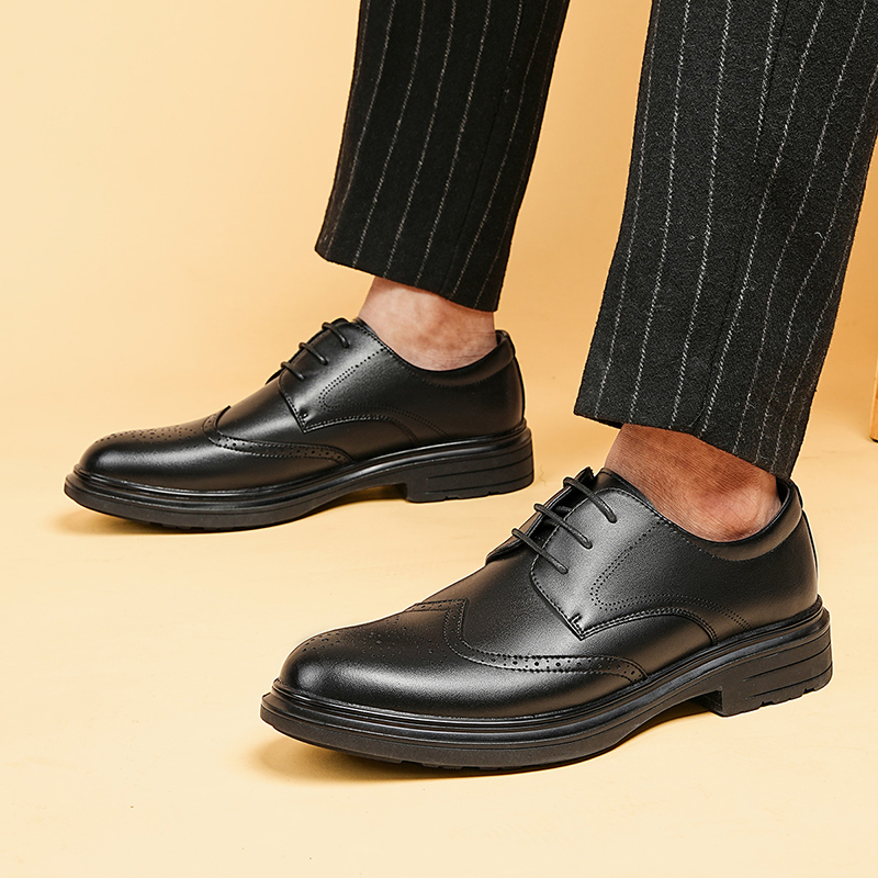 Туфли мужские WARRIOR WXP(WZ)-1638 черные, 41 EU