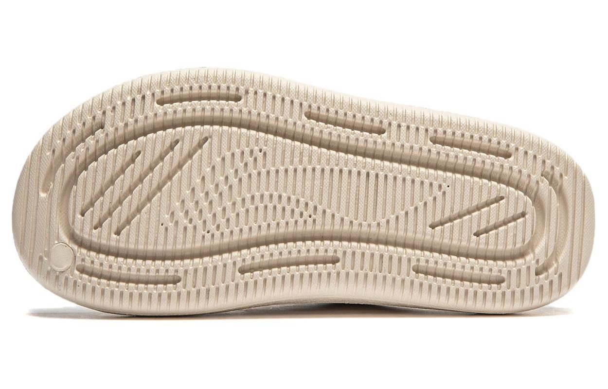 Шлепанцы унисекс LiNing Soft Clap бежевые, 43.5 EU