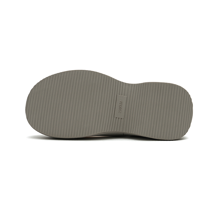 Туфли женские MASOOMAKE Puff Model Platform, цвет: linen gray, 37 EU