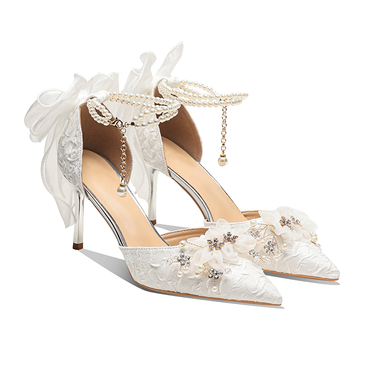 Туфли женские TADSW Moonlight Collection белые, 37 EU