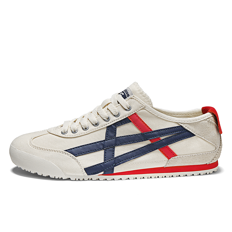 Canvas Style 02-Beige Dark Blue