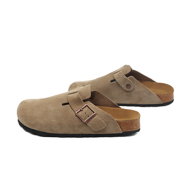 Мюли унисекс BEFFON 24SS khaki, 41 EU