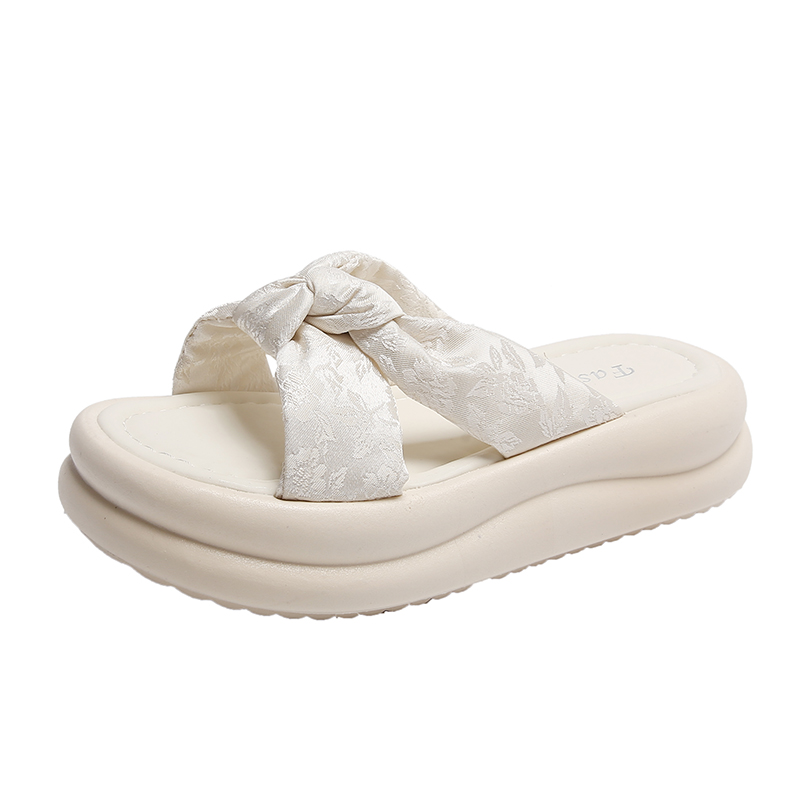 Шлепанцы женские REIHUNG QPDS-XC102 белые