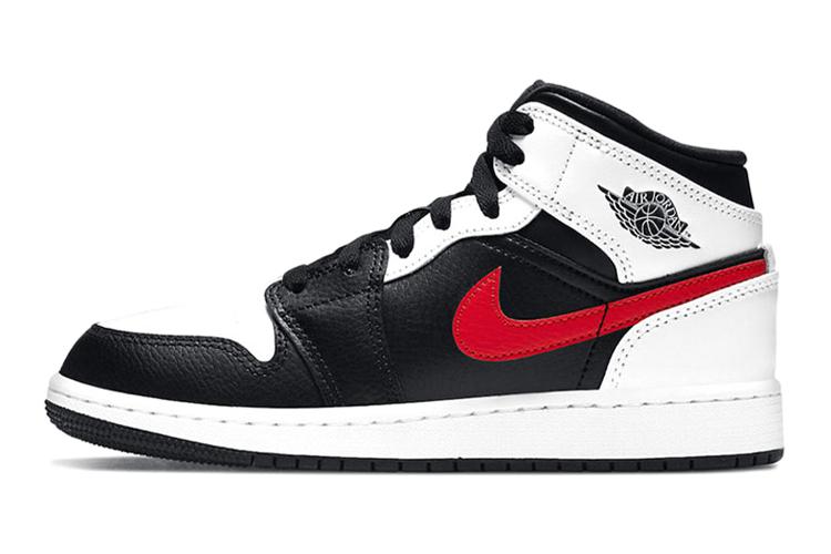 Спортивные кеды женские Jordan 1 Mid GS Chile Red, 39 EU