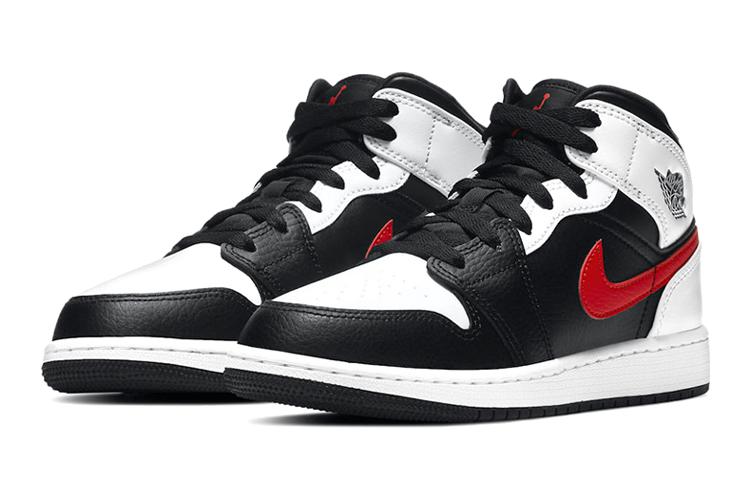 Спортивные кеды женские Jordan 1 Mid GS Chile Red, 39 EU