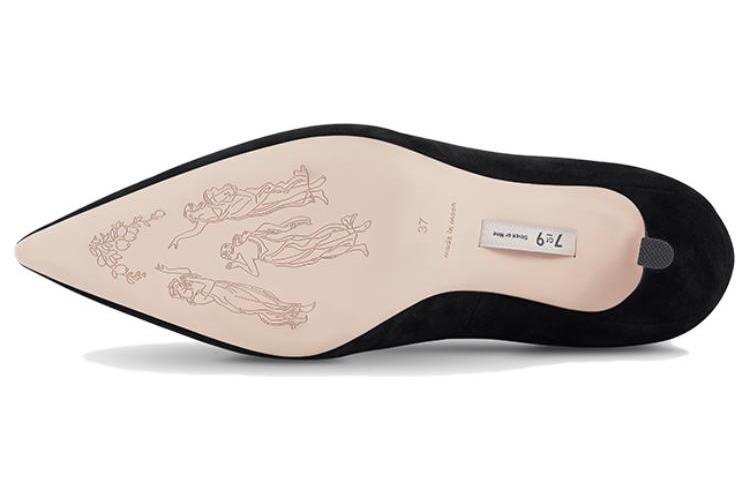 Туфли женские 7or9 черные трюфели, 33 EU