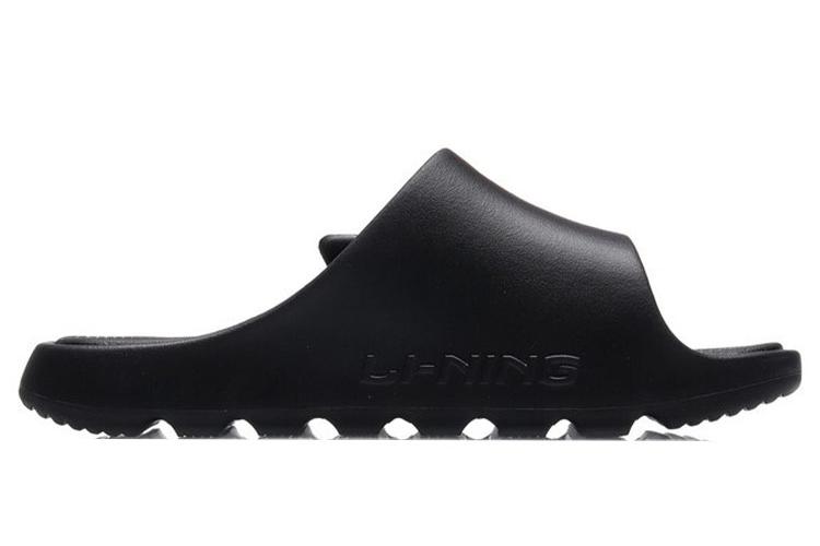 Шлепанцы мужские LiNing ABTR005-2 черно-белые, 41 EU