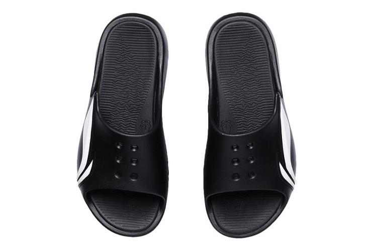 Шлепанцы мужские LiNing ABTR005-2 черно-белые, 41 EU